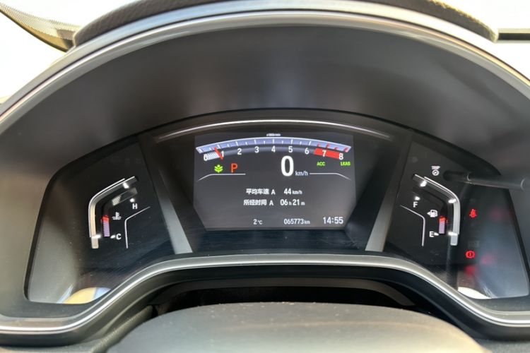 Used Honda Breeze 2021 240TURBO CVT Four-Wheel Drive Prestige Edition Odometer Close Up