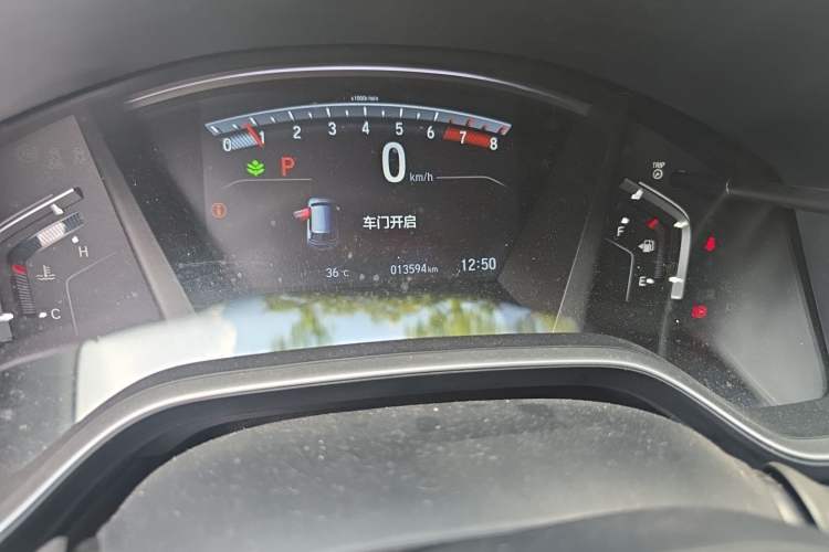 Used Honda Breeze 2021 240TURBO CVT 2WD Luxury Edition Odometer Close Up