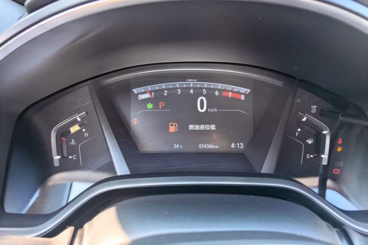Used Honda Breeze 2021 240TURBO CVT Front-Wheel Drive Elite Edition Odometer Close Up