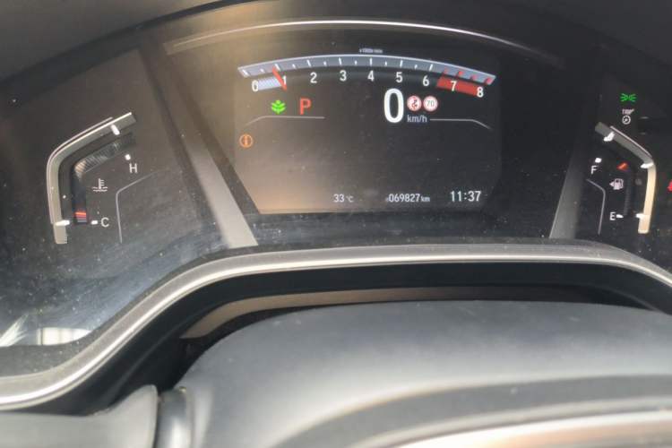 Used Honda Breeze 2021 240TURBO CVT Two-Wheel Drive Smart Enjoyment Version Odometer Close Up