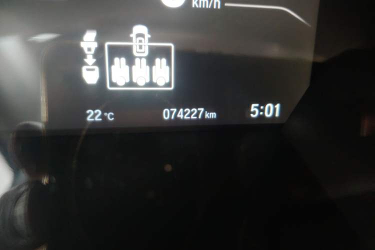 Used Honda Breeze 2021 240TURBO CVT Two-Wheel Drive Smart Enjoyment Version Odometer Close Up