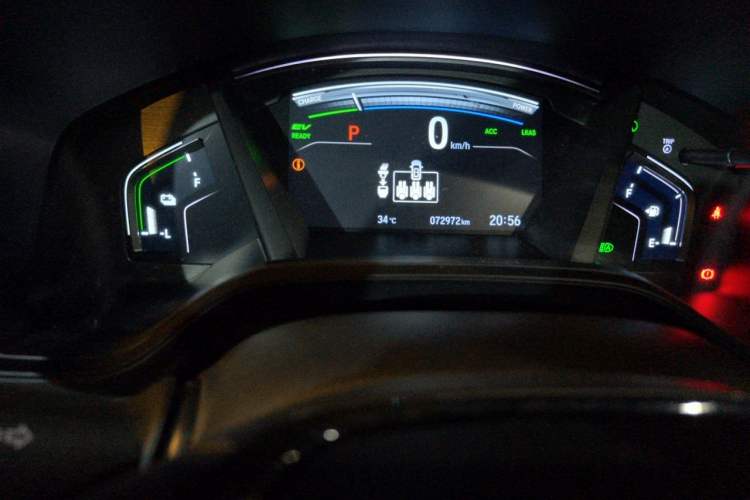 Used Honda Breeze 2021 Rui Hybrid 2.0L 2WD Rui Phantom Night Edition Odometer Close Up
