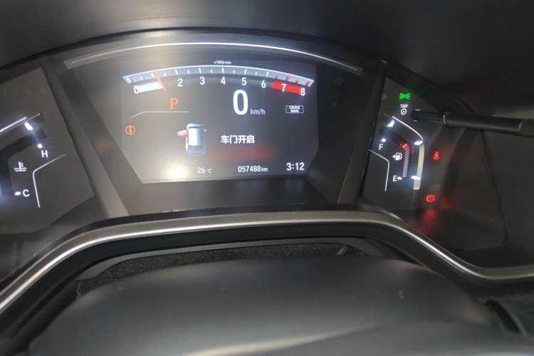 Used Honda Breeze 2021 240TURBO CVT Front-Wheel Drive Elite Edition Odometer Close Up