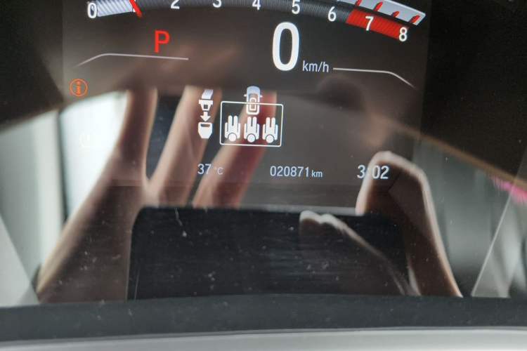 Used Honda Breeze 2021 240TURBO CVT Two-Wheel Drive Smart Enjoyment Version Odometer Close Up