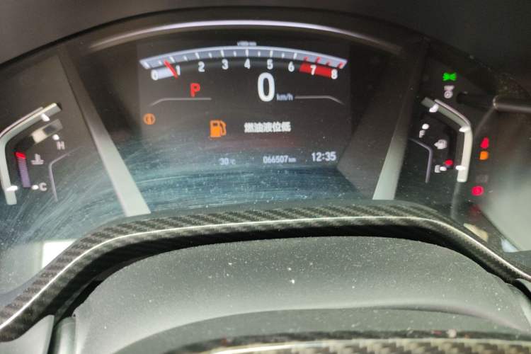 Used Honda Breeze 2021 240TURBO CVT Two-Wheel Drive Smart Enjoyment Version Odometer Close Up