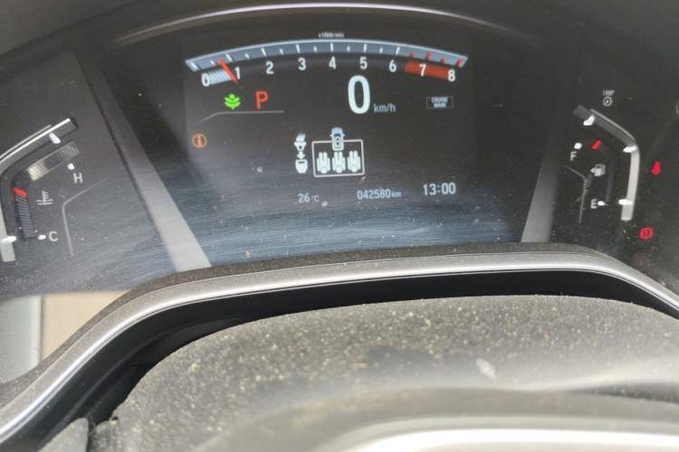 Used Honda Breeze 2021 240TURBO CVT Front-Wheel Drive Elite Edition Odometer Close Up