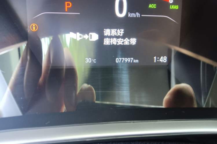 Used Honda Breeze 2021 240TURBO CVT Two-Wheel Drive Smart Enjoyment Version Odometer Close Up