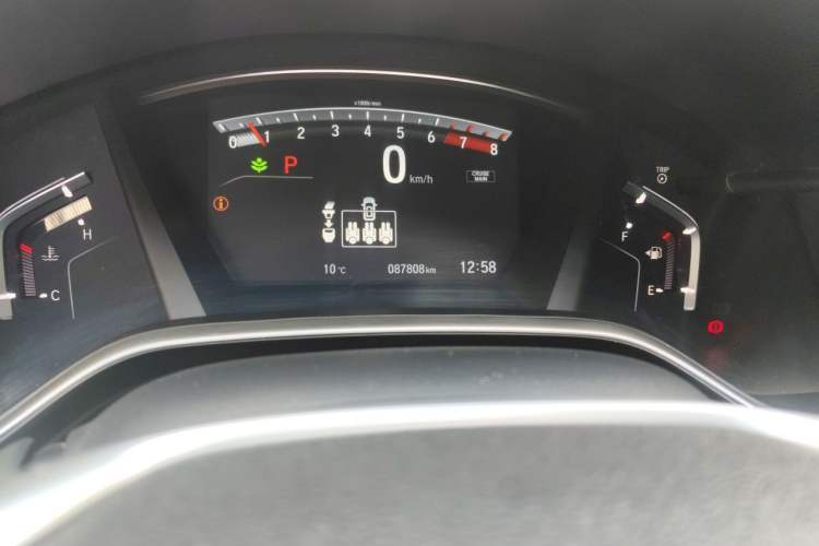 Used Honda Breeze 2021 240TURBO CVT Front-Wheel Drive Elite Edition Odometer Close Up