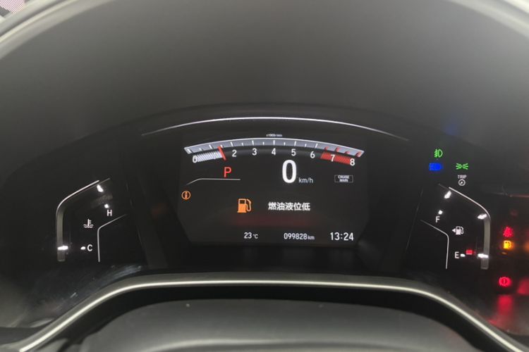 Used Honda Breeze 2021 240TURBO CVT Front-Wheel Drive Elite Edition Odometer Close Up