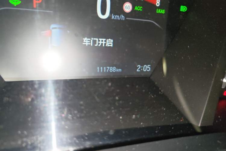 Used Honda Breeze 2021 240TURBO CVT Two-Wheel Drive Smart Enjoyment Version Odometer Close Up