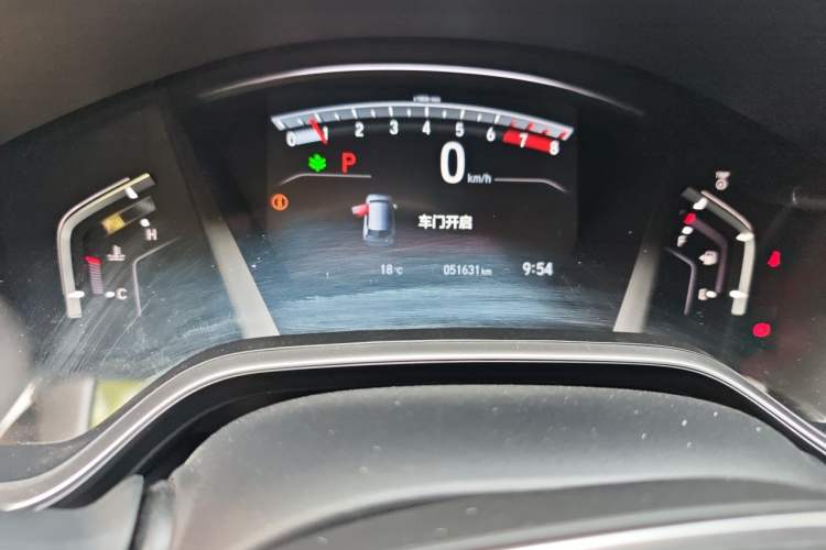 Used Honda Breeze 2021 240TURBO CVT Two-Wheel Drive Smart Enjoyment Version Odometer Close Up