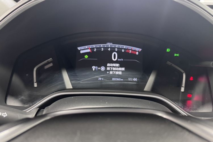 Used Honda Breeze 2021 240TURBO CVT Two-Wheel Drive Smart Enjoyment Version Odometer Close Up