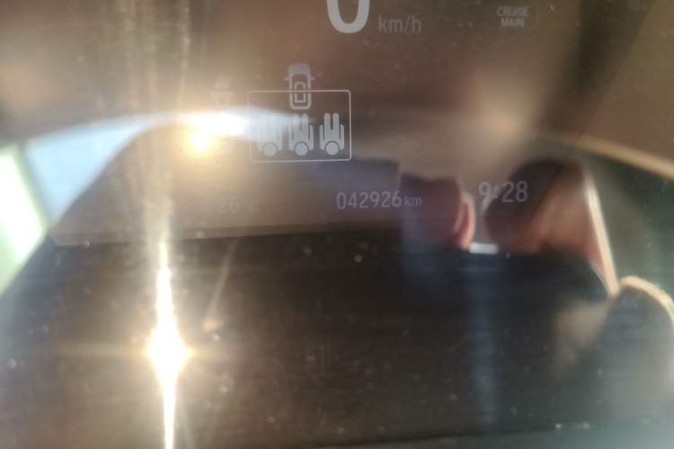 Used Honda Breeze 2021 240TURBO CVT Front-Wheel Drive Elite Edition Odometer Close Up