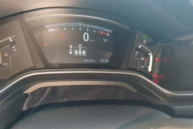 Used Honda Breeze 2021 240TURBO CVT Front-Wheel Drive Elite Edition Odometer Close Up