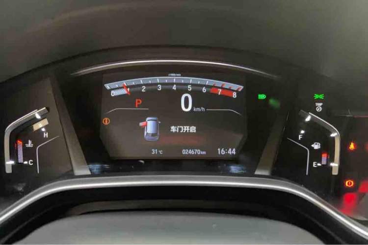 Used Honda Breeze 2021 240TURBO CVT 2WD Luxury Edition Odometer Close Up