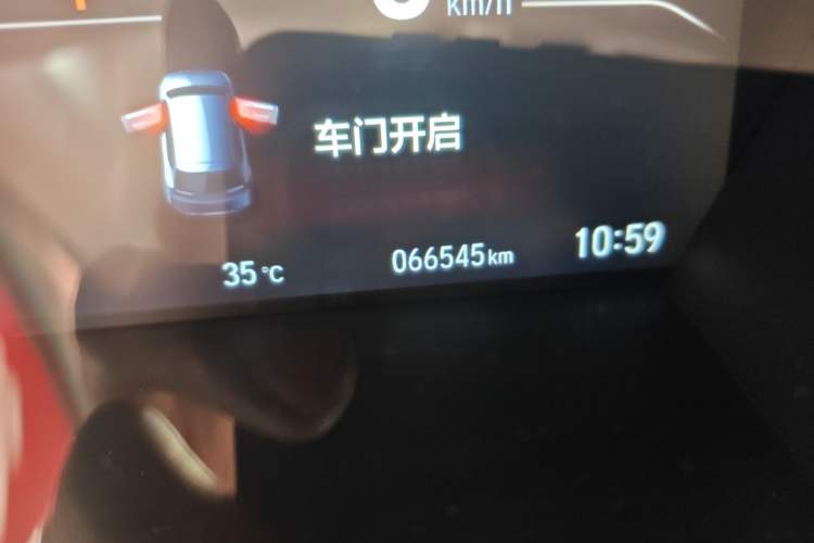 Used Honda Breeze 2021 Rui Hybrid 2.0L 2WD Rui Luxury Edition Odometer Close Up