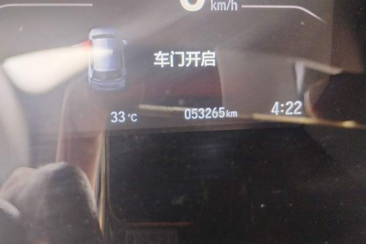 Used Honda Breeze 2021 Rui Hybrid 2.0L 2WD Rui Luxury Edition Odometer Close Up