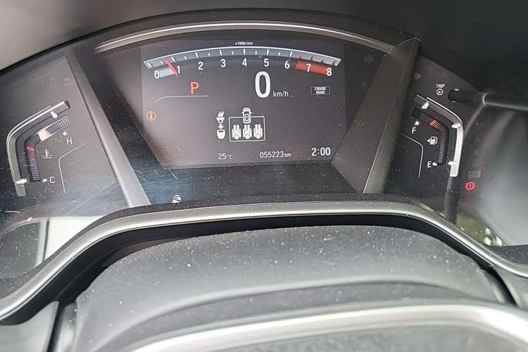Used Honda Breeze 2021 240TURBO CVT Front-Wheel Drive Elite Edition Odometer Close Up