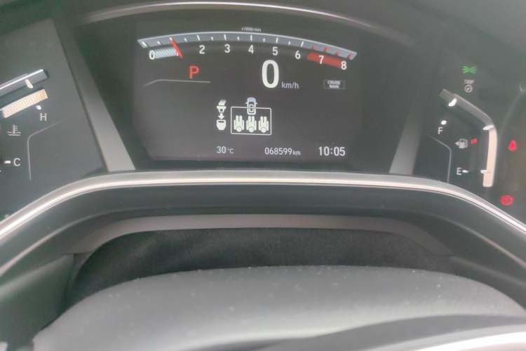 Used Honda Breeze 2021 240TURBO CVT Front-Wheel Drive Elite Edition Odometer Close Up