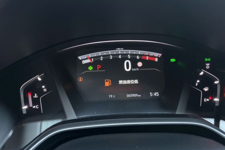 Used Honda Breeze 2021 240TURBO CVT Two-Wheel Drive Smart Enjoyment Version Odometer Close Up