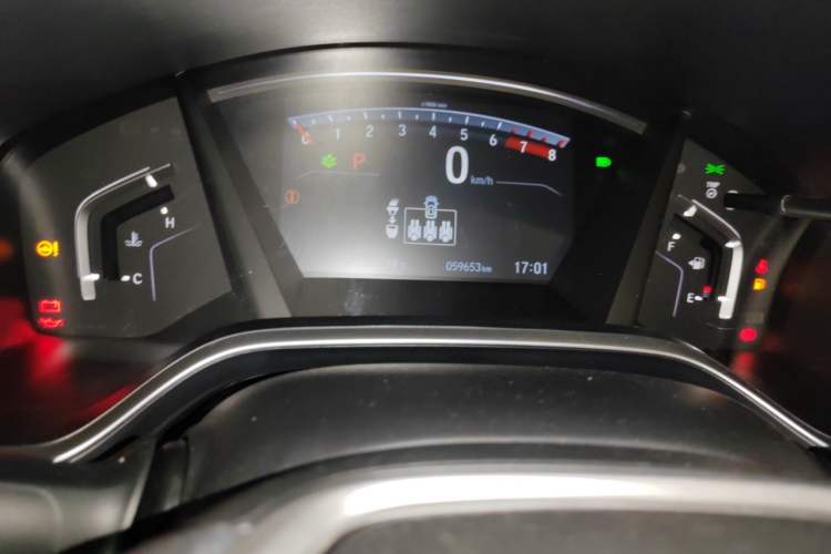 Used Honda Breeze 2021 240TURBO CVT 2WD Luxury Edition Odometer Close Up