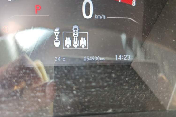 Used Honda Breeze 2021 240TURBO CVT 2WD Prestige Edition Odometer Close Up