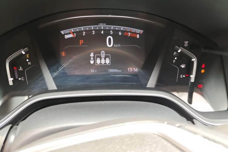 Used Honda Breeze 2021 240TURBO CVT Front-Wheel Drive Elite Edition Odometer Close Up