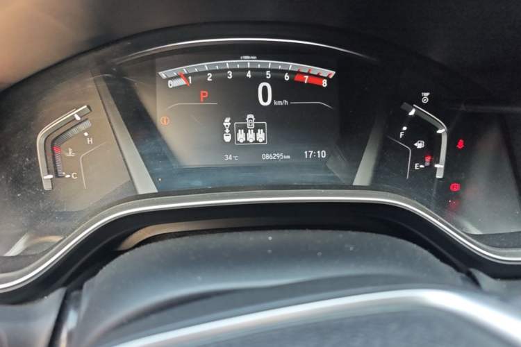 Used Honda Breeze 2021 240TURBO CVT Front-Wheel Drive Elite Edition Odometer Close Up