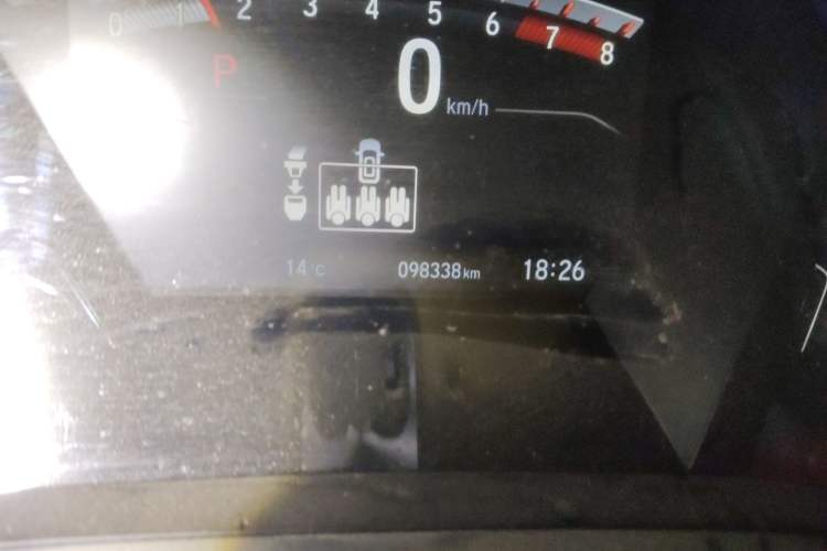 Used Honda Breeze 2021 240TURBO CVT Front-Wheel Drive Elite Edition Odometer Close Up
