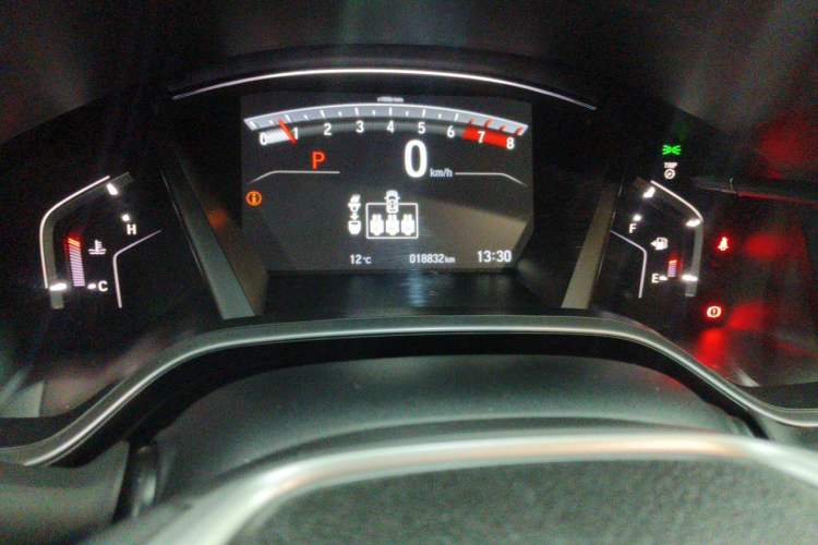 Used Honda Breeze 2021 240TURBO CVT Front-Wheel Drive Elite Edition Odometer Close Up