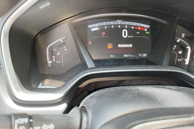 Used Honda Breeze 2021 240TURBO CVT Two-Wheel Drive Smart Enjoyment Version Odometer Close Up