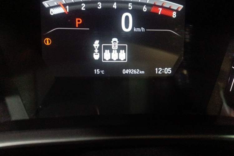 Used Honda Breeze 2021 240TURBO CVT Front-Wheel Drive Elite Edition Odometer Close Up