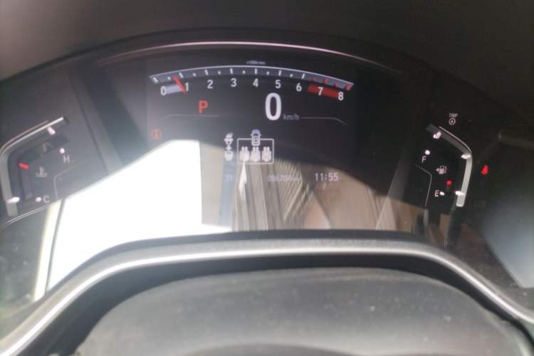 Used Honda Breeze 2021 240TURBO CVT Front-Wheel Drive Elite Edition Odometer Close Up