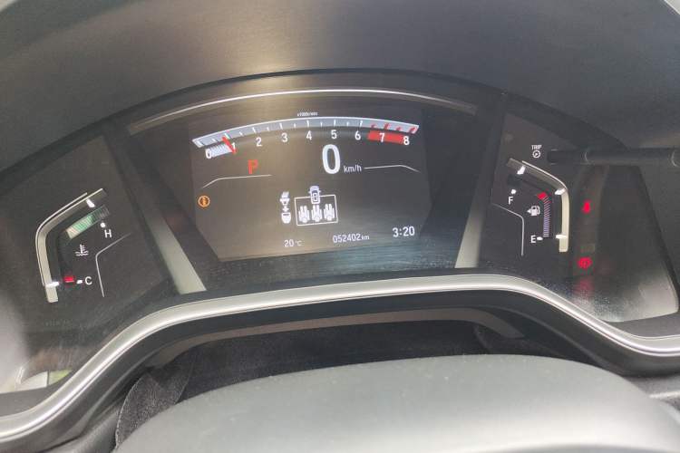 Used Honda Breeze 2021 240TURBO CVT Two-Wheel Drive Smart Enjoyment Version Odometer Close Up