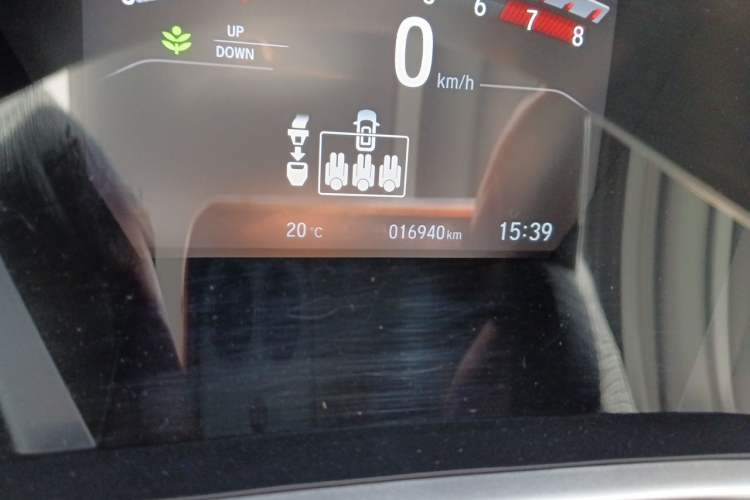 Used Honda Breeze 2021 240TURBO Manual 2WD Elite Edition Odometer Close Up