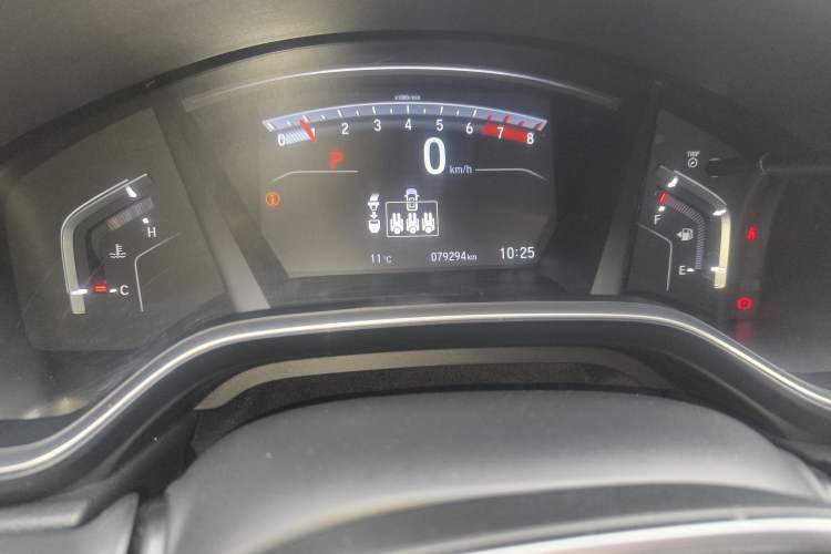Used Honda Breeze 2021 240TURBO CVT Two-Wheel Drive Smart Enjoyment Version Odometer Close Up