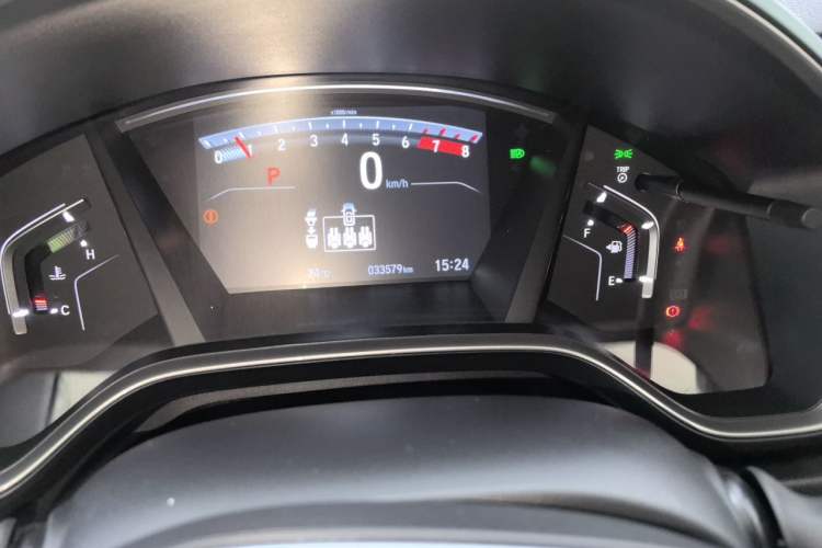 Used Honda Breeze 2021 240TURBO CVT Four-Wheel Drive Prestige Edition Odometer Close Up