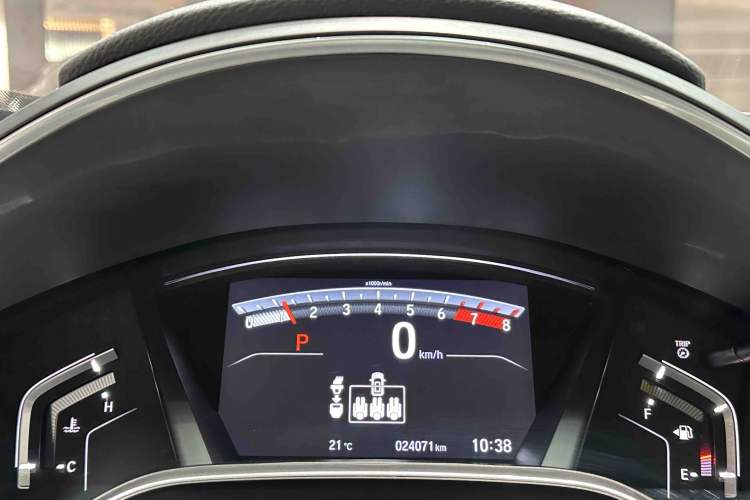 Used Honda Breeze 2021 240TURBO CVT 2WD Prestige Edition Odometer Close Up