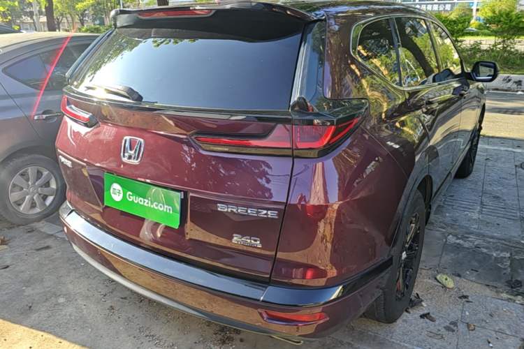 Used Honda Breeze 2021 240TURBO CVT 2WD Prestige Edition Rear Right 45 Deg