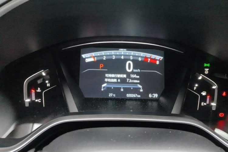 Used Honda Breeze 2021 240TURBO CVT Front-Wheel Drive Elite Edition Instrument Cluster