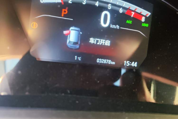 Used Honda Breeze 2021 240TURBO CVT Two-Wheel Drive Smart Enjoyment Version Odometer Close Up