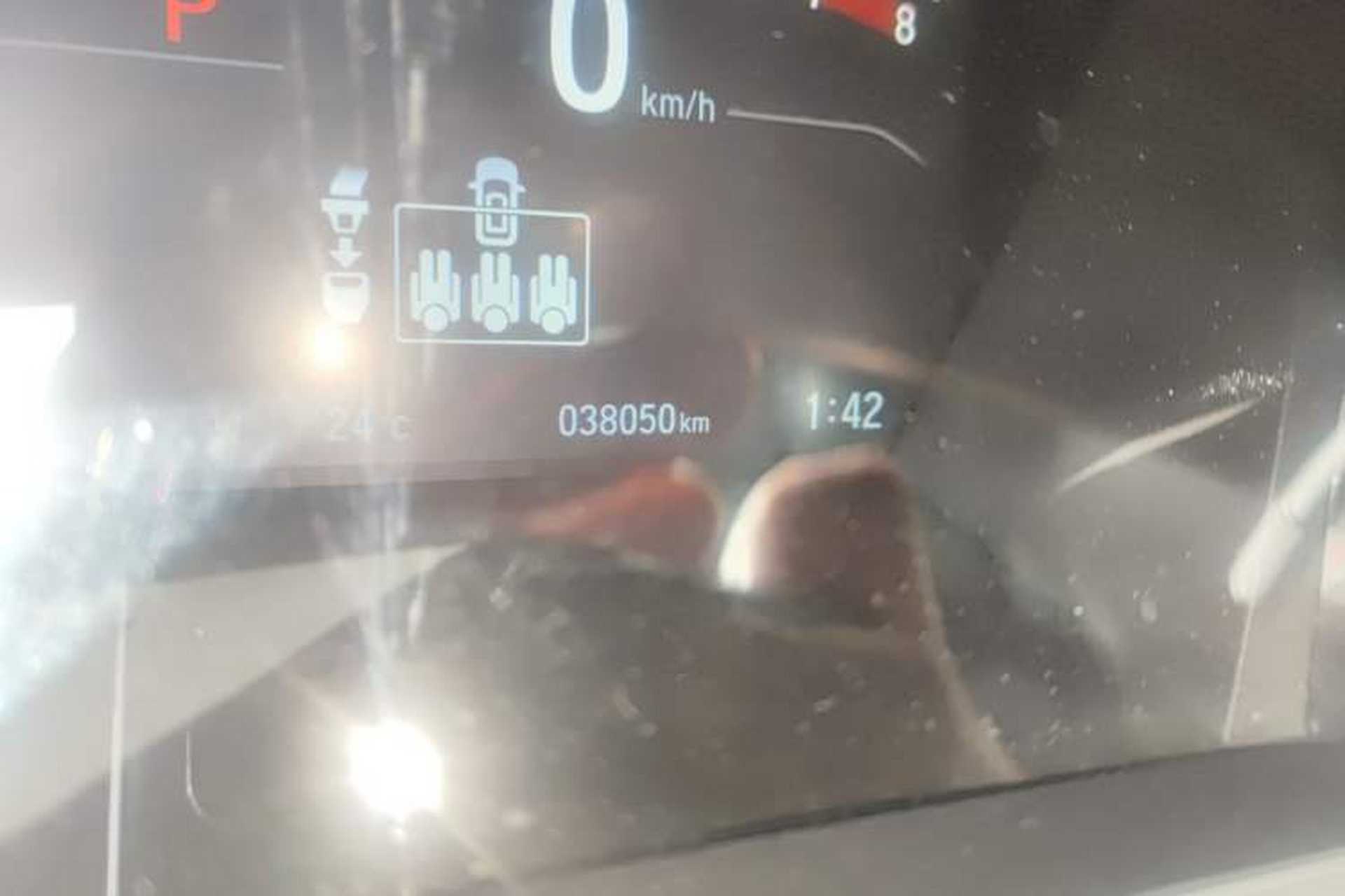 Used Honda Breeze 2021 240TURBO CVT Two-Wheel Drive Smart Enjoyment Version Odometer Close Up