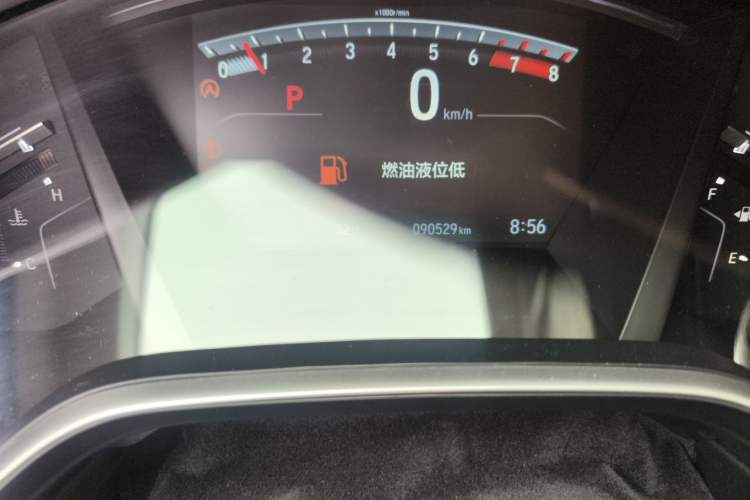 Used Honda Breeze 2021 240TURBO CVT 2WD Prestige Edition Odometer Close Up