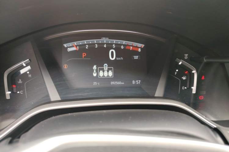 Used Honda Breeze 2021 240TURBO CVT Front-Wheel Drive Elite Edition Odometer Close Up