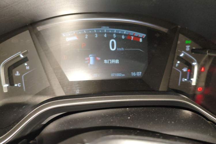 Used Honda Breeze 2021 240TURBO CVT Front-Wheel Drive Elite Edition Odometer Close Up