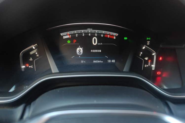Used Honda Breeze 2021 240TURBO CVT Two-Wheel Drive Smart Enjoyment Version Odometer Close Up