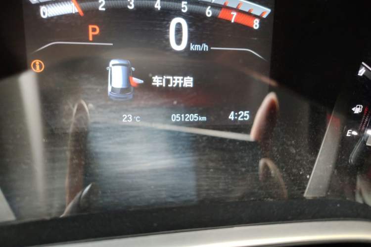 Used Honda Breeze 2021 240TURBO CVT Front-Wheel Drive Elite Edition Odometer Close Up