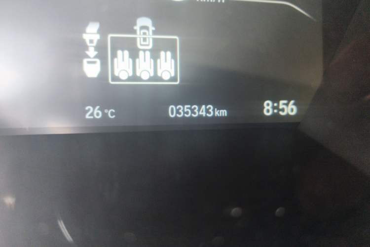 Used Honda Breeze 2021 240TURBO CVT Front-Wheel Drive Elite Edition Odometer Close Up