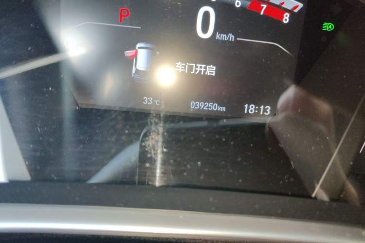 Used Honda Breeze 2021 240TURBO CVT Four-Wheel Drive Prestige Edition Odometer Close Up