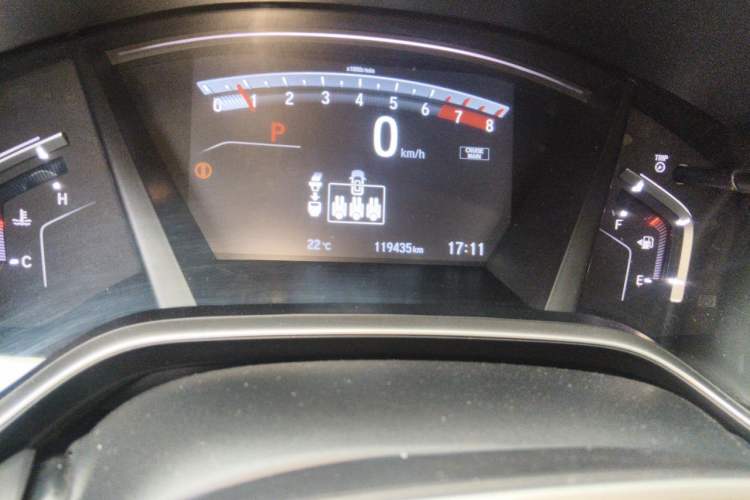 Used Honda Breeze 2021 240TURBO CVT Front-Wheel Drive Elite Edition Odometer Close Up